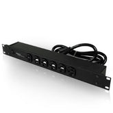Legrand - Wiremold J60B0B20X Rack Mount Plug-In Outlet Center® with Six 20 Amp Front Outlets